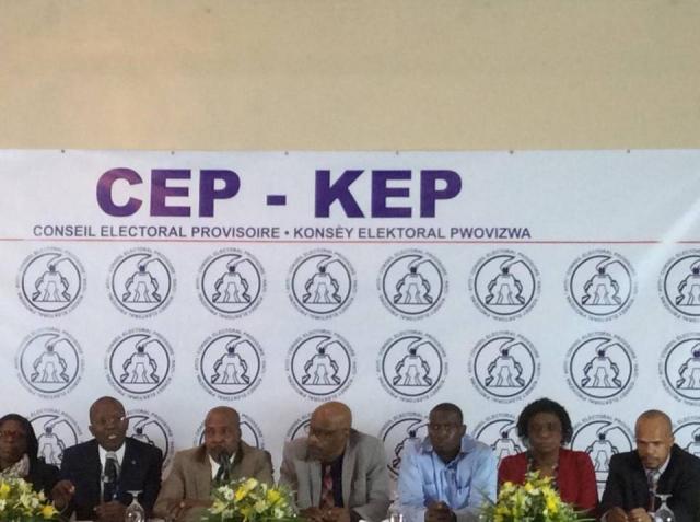 CEP haiti elections 2015 oct