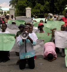 Women's protest